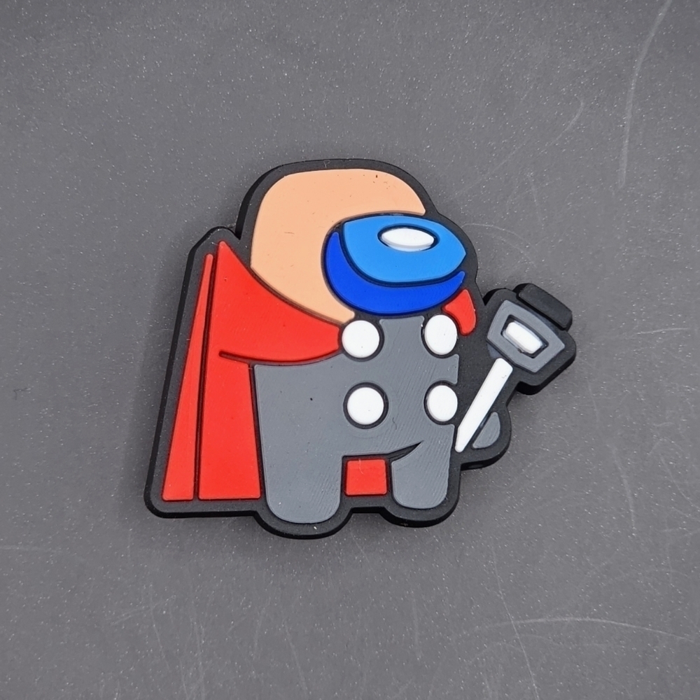 (5/$15) Thor Among US Croc Charm